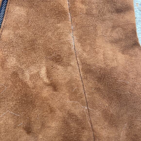Great Greenland sherpa suede leather vest - Picture 6 of 7